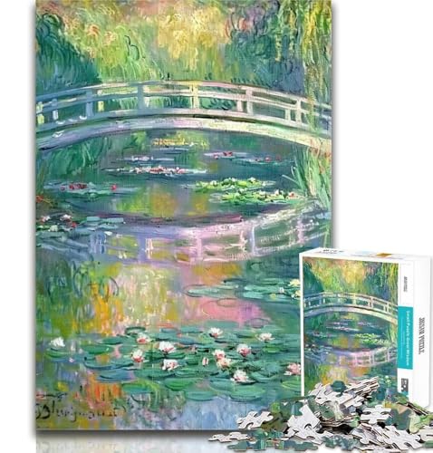 Teenager-Puzzles Spring Bridge Puzzles für Erwachsene 1000 Teile, für Alter 14+ Unmögliches Spiel Erwachsene und Jugendliche 26x38cm von GOIUYTGM