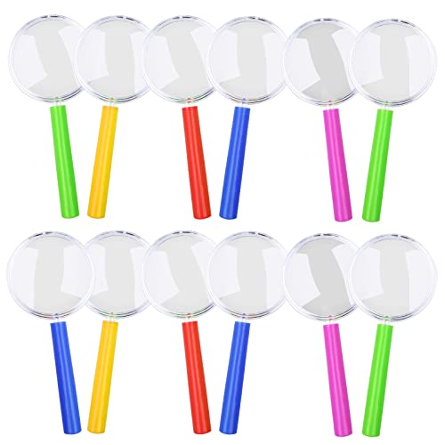 GOLDGE 12 Stück Lupen Kinder-Lupen Spielzeug Mitgebsel für Kinder aus Kunststoff Acryl Party, Kindergeburtstag Geschenk GOLDGE 12 Stück Lupen Kinder-Lupen Spielzeug Mitgebsel für Kinder aus Kunststoff Acryl Party, Kindergeburtstag Geschenk von GOLDGE