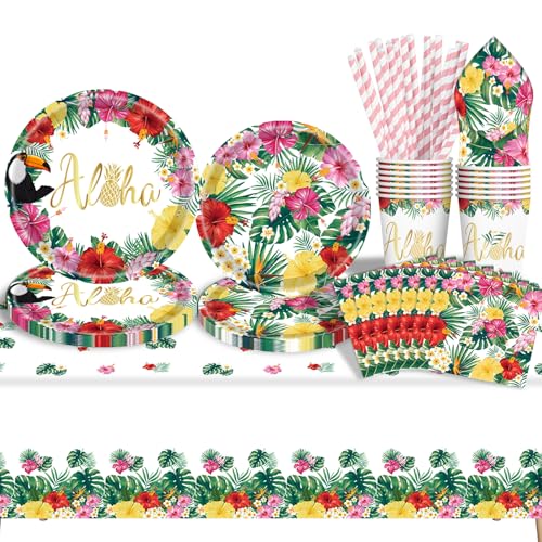 Partygeschirr Meerjungfrau Irisierende, Kindergeburtstag Set, Pappteller mit Luftballons, Pappteller, Papierbecher, Servietten, Stroh, Partydeko Tischdeko für Hochzeitsfeier, Geburtstag (Hawaiian) Partygeschirr Meerjungfrau Irisierende, Kindergeburtstag Set, Pappteller mit Luftballons, Pappteller, Papierbecher, Servietten, Stroh, Partydeko Tischdeko für Hochzeitsfeier, Geburtstag (Hawaiian) von GOLDNICE