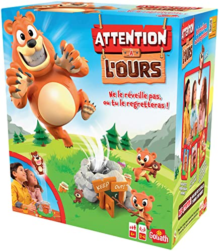 GOLIATH BV 919947.006 Beware of The Bear Papa Spiele, Vorsicht vor dem Bären, one Size von Goliath