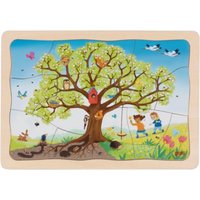 GOKI 57346 Schichtenpuzzle Mein Apfelbaum GOKI 57346 Schichtenpuzzle Mein Apfelbaum von GOLLNEST & KIESEL GOKI