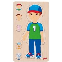 GOKI 57361 Schichtenpuzzle 29 Teile Junge GOKI 57361 Schichtenpuzzle 29 Teile Junge von GOLLNEST & KIESEL GOKI