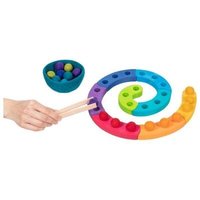 GOKI 58354 Farbsortierspiel und Adventsspirale von GOLLNEST & KIESEL GOKI