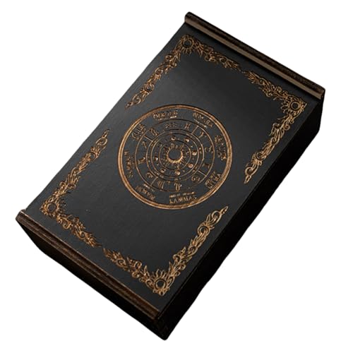 GOLOVENLD Holzspielkarten Box Spieltörtchen Behälter Aufbewahrungskoffer Packkarten Box Spielkarten Box Leere Kartenaufbewahrungskoffer GOLOVENLD Holzspielkarten Box Spieltörtchen Behälter Aufbewahrungskoffer Packkarten Box Spielkarten Box Leere Kartenaufbewahrungskoffer von GOLOVENLD