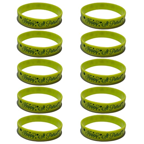 Patrick's Day Silikon-Festtagsgeschenk für Kinder, Bühnengeschenk, 10 Stück von GOLOVENLD
