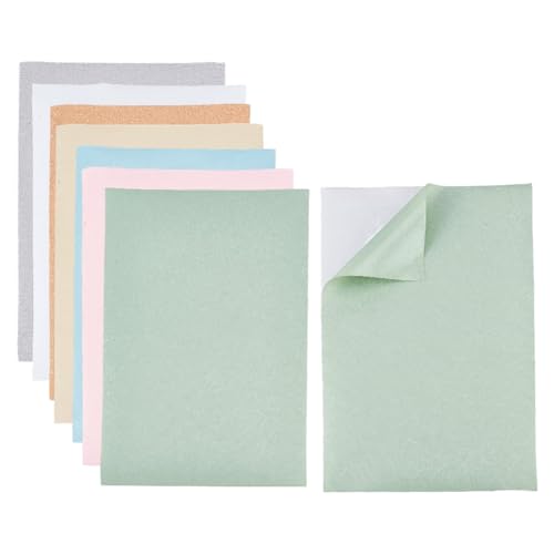 GOMAKERER 14 Blatt Puppenhaus Tapete 7 Farbe Selbstklebende Strukturierte Aufkleber wasserdichte Dielenaufkleber Miniatur Puppenhaus Zubehör Für Modell Und DIY Dekor, 300~305x202~205x0.4mm GOMAKERER 14 Blatt Puppenhaus Tapete 7 Farbe Selbstklebende Strukturierte Aufkleber wasserdichte Dielenaufkleber Miniatur Puppenhaus Zubehör Für Modell Und DIY Dekor, 300~305x202~205x0.4mm von GOMAKERER