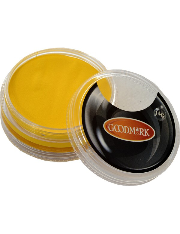 Aqua Makeup in der Dose Schminke gelb 14g Aqua Makeup in der Dose Schminke gelb 14g von GOODMARK