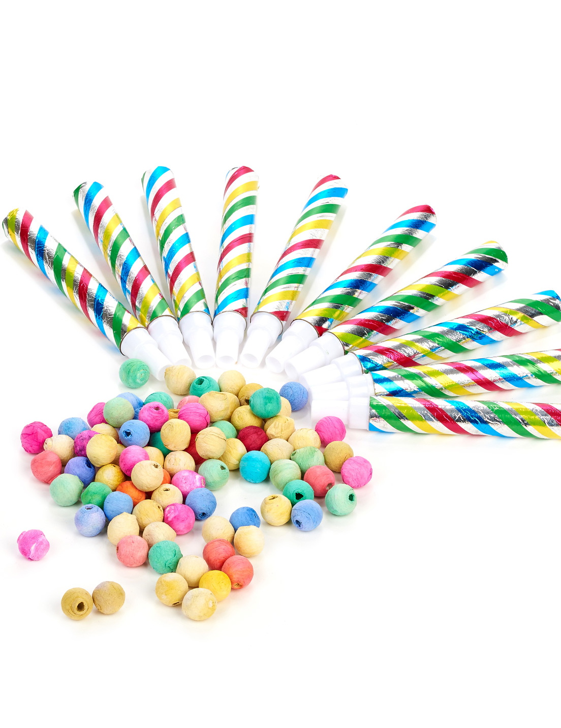 Blasrohre mit Bällchen bunt Blasrohre mit Bällchen bunt von GOODMARK