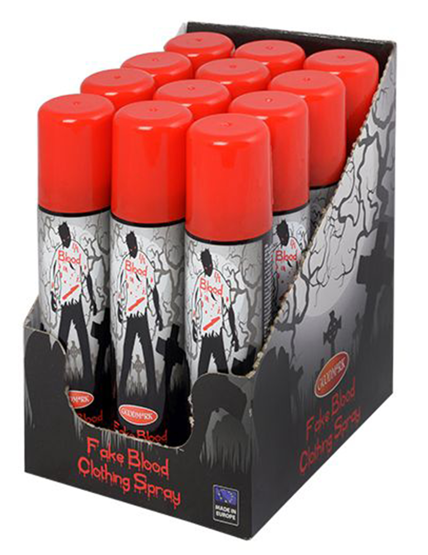 Blut-Graffiti-Spray Halloween-Deko rot 75 ml Blut-Graffiti-Spray Halloween-Deko rot 75 ml von GOODMARK