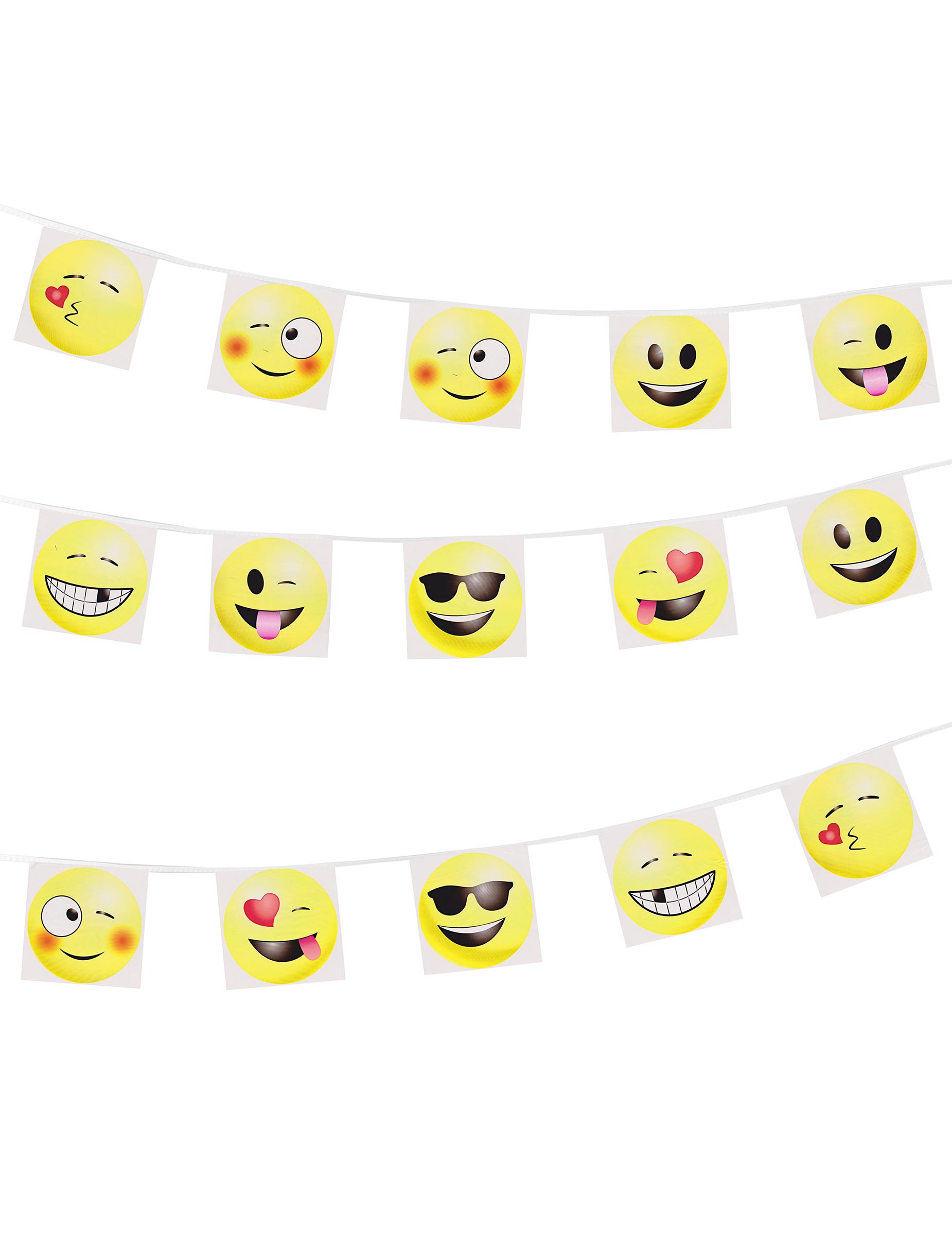 Emoji-Girlande 8m Emoji-Girlande 8m von GOODMARK