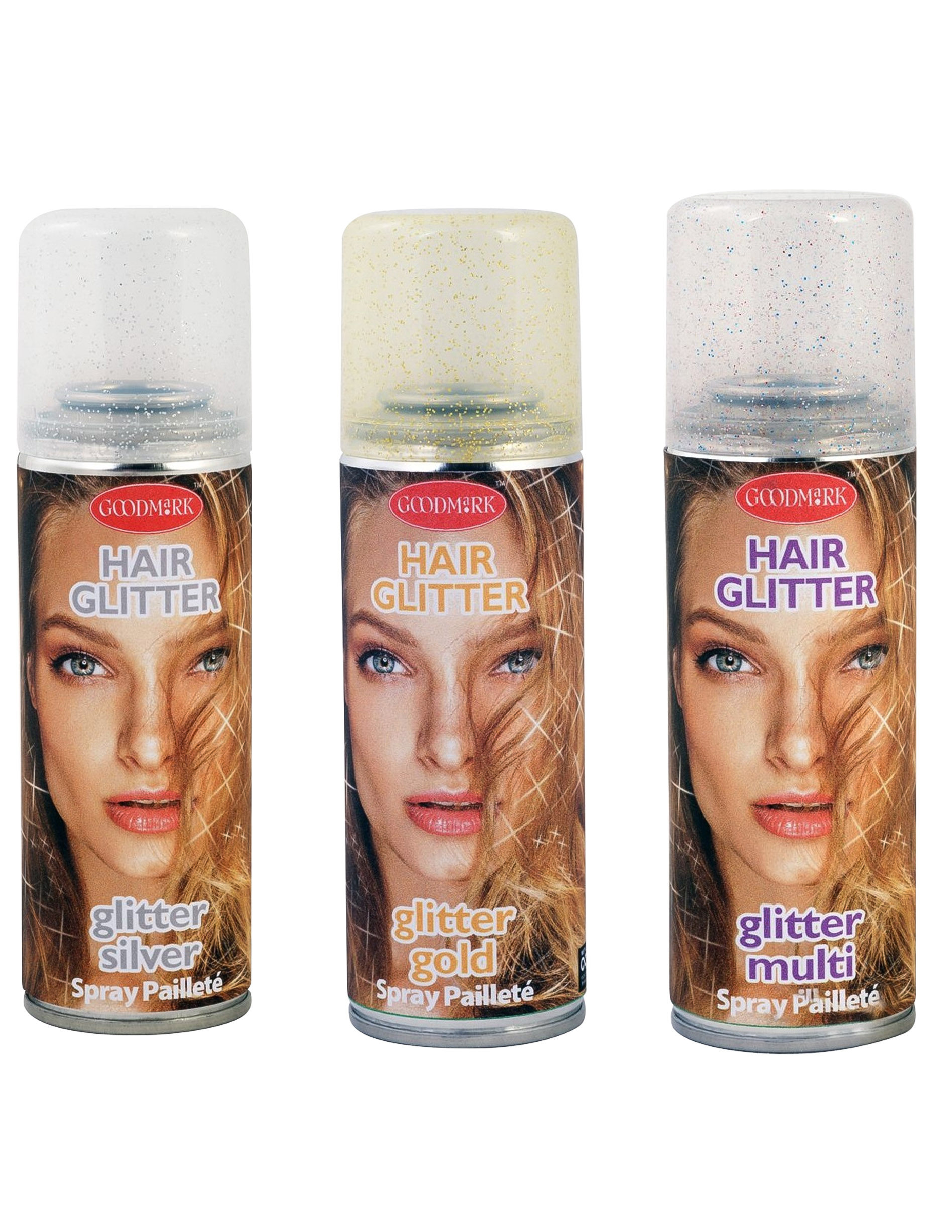 Glitzer Haarspray Gold 125ml Glitzer Haarspray Gold 125ml von GOODMARK