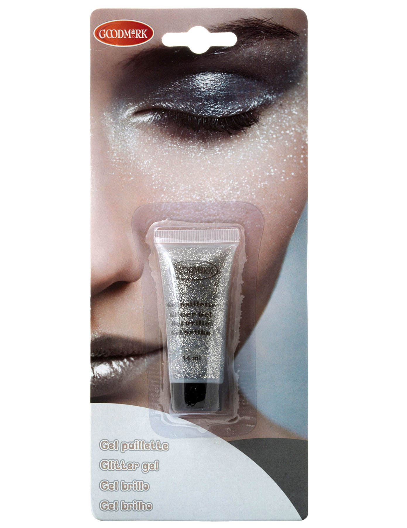 Glitzer Make-Up Gel Schminke silber 14ml Glitzer Make-Up Gel Schminke silber 14ml von GOODMARK