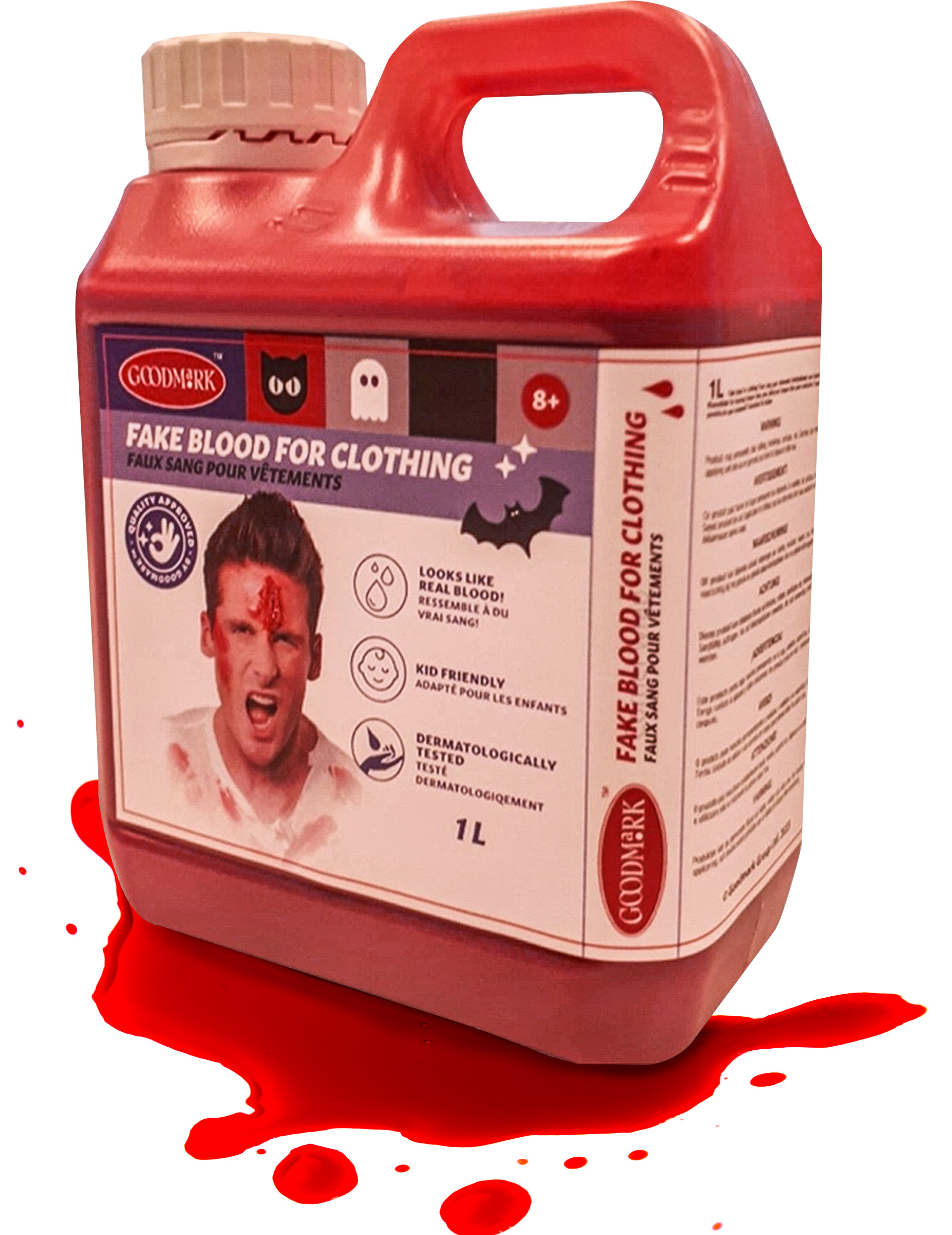 Kunstblut 1 Liter Halloween rot Kunstblut 1 Liter Halloween rot von GOODMARK