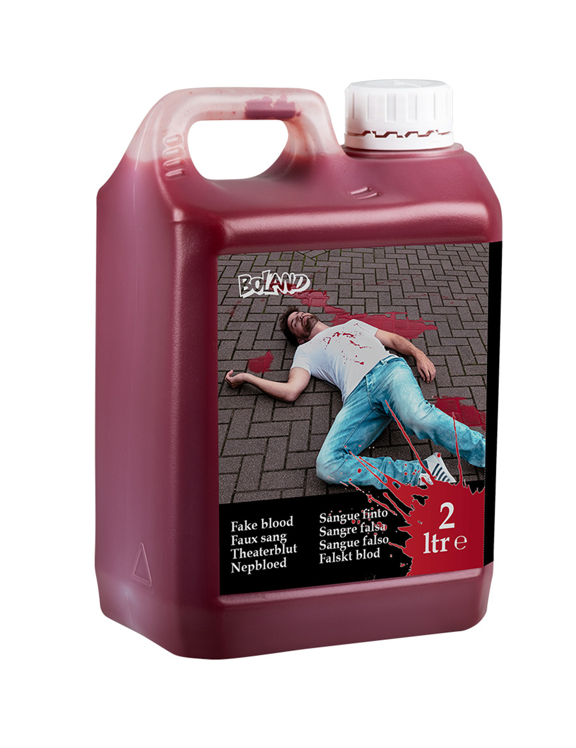 Kunstblut-Kanister Halloweenblut für Kostüme rot 2l Kunstblut-Kanister Halloweenblut für Kostüme rot 2l von BOLAND BV