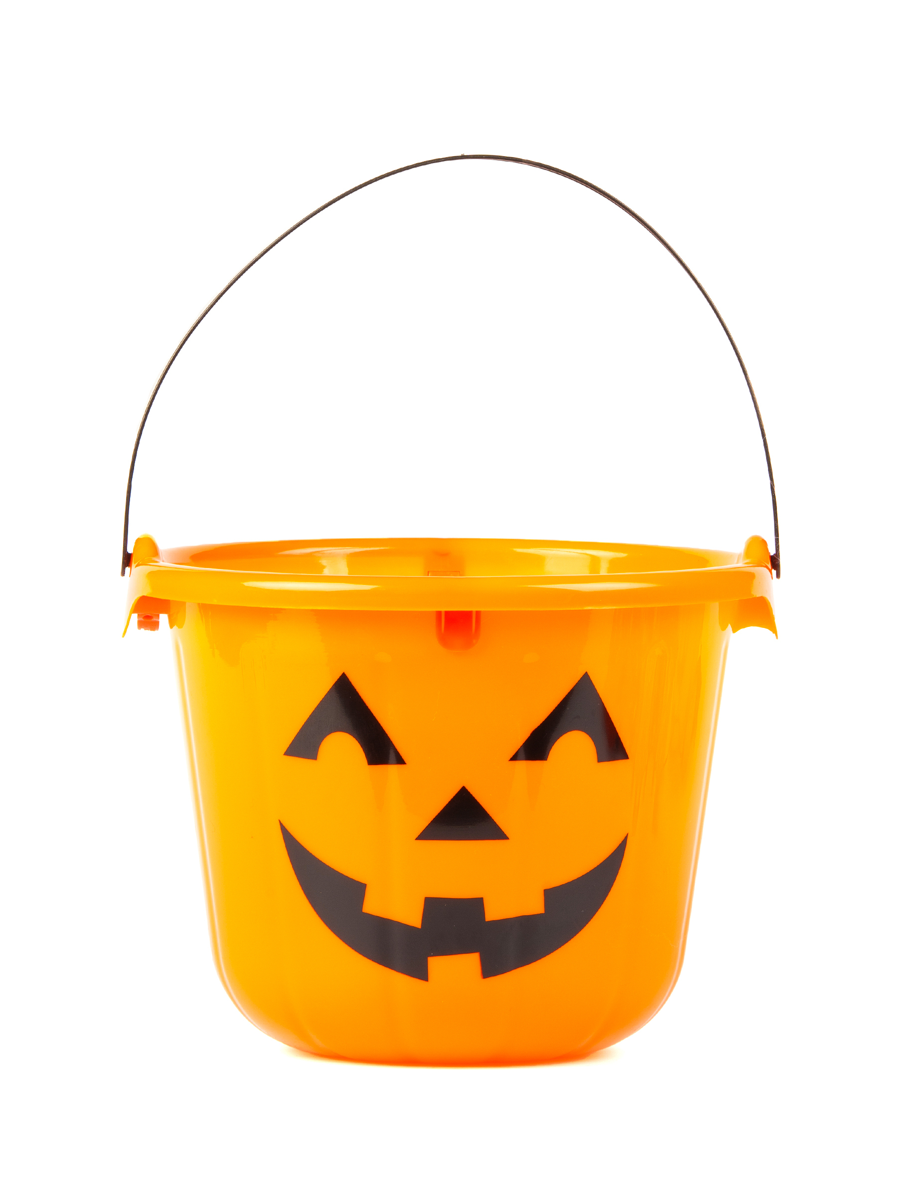 LED Halloween Kürbis Eimer für Süßigkeiten orange-schwarz LED Halloween Kürbis Eimer für Süßigkeiten orange-schwarz von GOODMARK
