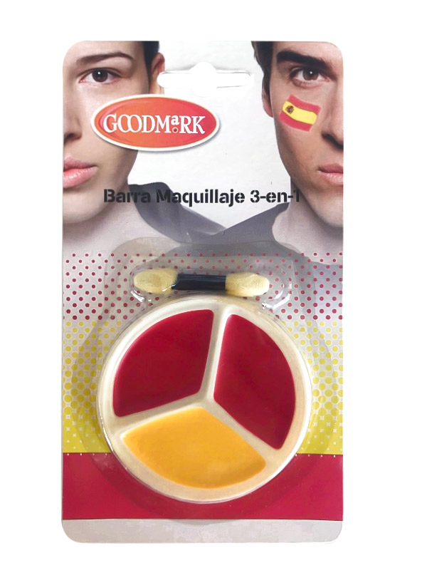 Make-Up Palette Spanien rot-gelb-weiß Make-Up Palette Spanien rot-gelb-weiß von GOODMARK