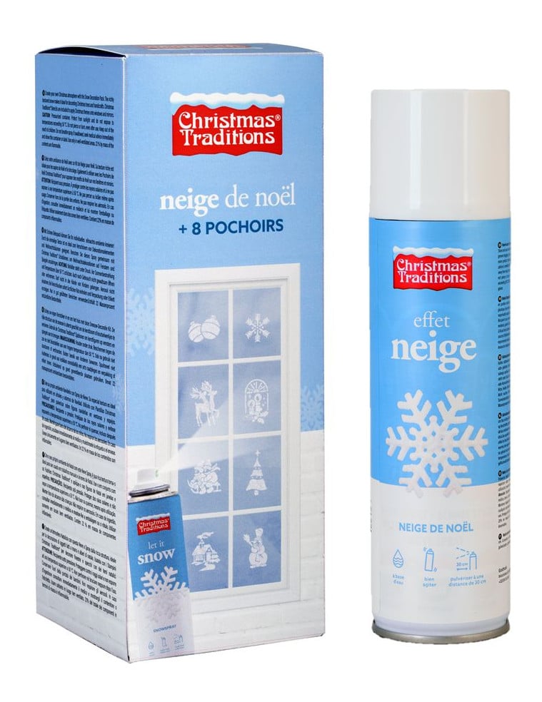 Schneespray für Weihnachten mit Schablonen Schneespray für Weihnachten mit Schablonen von GOODMARK