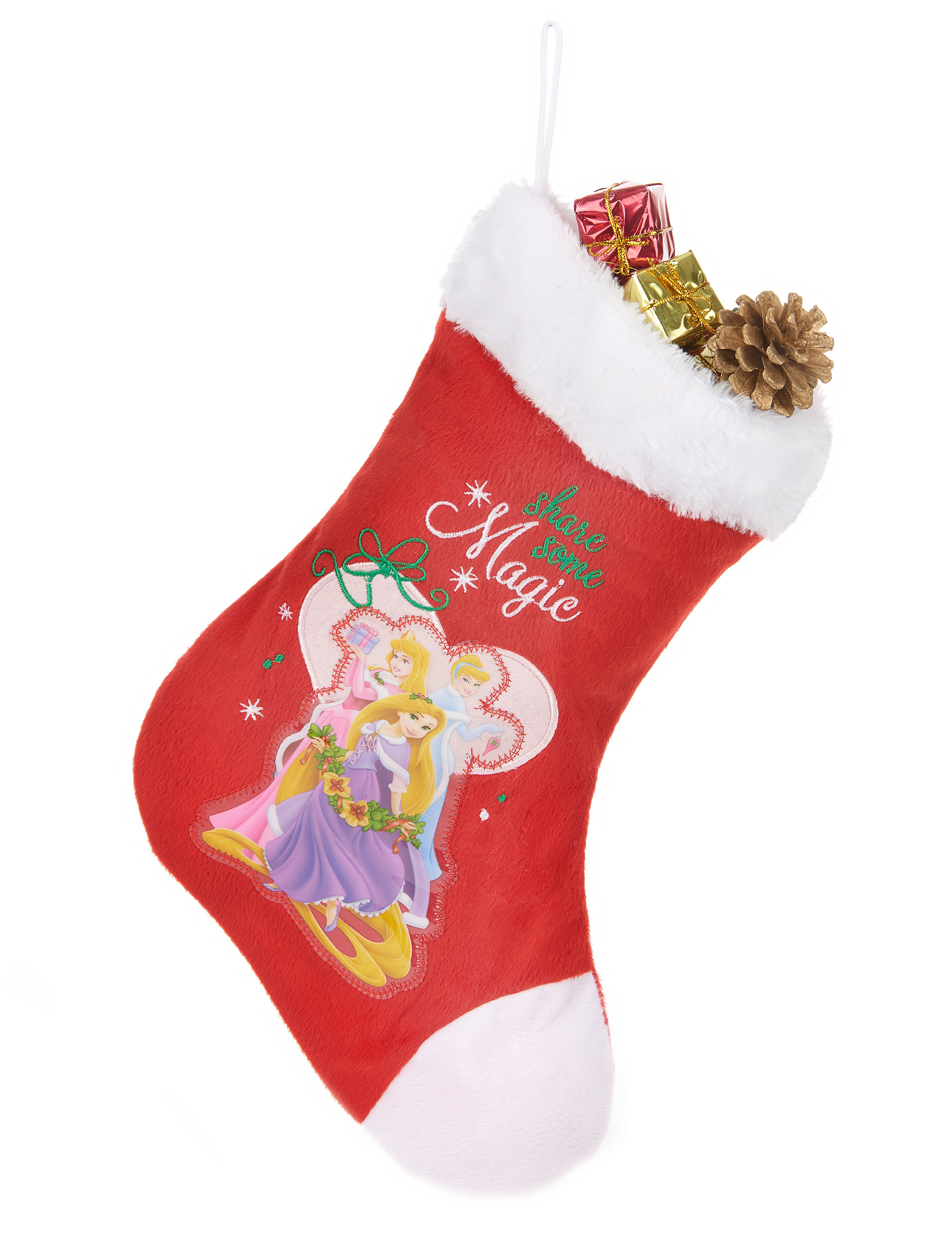 Walt Disney Weihnachtsstrümpfe rot-bunt Walt Disney Weihnachtsstrümpfe rot-bunt von GOODMARK