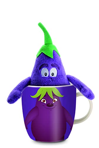 BEMIRO Aubergine Kuscheltier in Tasse Goodness Gang - ca. 19 cm BEMIRO Aubergine Kuscheltier in Tasse Goodness Gang - ca. 19 cm von Onetobye