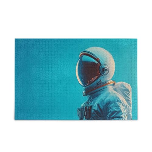 GOODOLD Astronautenmuster-Puzzles für Erwachsene und Kinder, 1000 Teile, Holzpuzzles, glückliche Familienspiele, ideal GOODOLD Astronautenmuster-Puzzles für Erwachsene und Kinder, 1000 Teile, Holzpuzzles, glückliche Familienspiele, ideal von GOODOLD