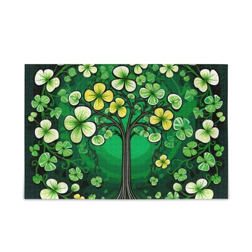 GOODOLD Saint Patricks Day Puzzles für Erwachsene und Kinder, 1000 Teile, Holzpuzzles, glückliche Familienspiele, ideal GOODOLD Saint Patricks Day Puzzles für Erwachsene und Kinder, 1000 Teile, Holzpuzzles, glückliche Familienspiele, ideal von GOODOLD