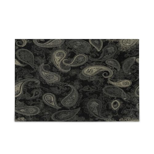 GOODOLD Schwarze Farben Paisley Puzzles für Erwachsene und Kinder 1000 Teile, Holzpuzzles, Happy Family Games Ideal GOODOLD Schwarze Farben Paisley Puzzles für Erwachsene und Kinder 1000 Teile, Holzpuzzles, Happy Family Games Ideal von GOODOLD