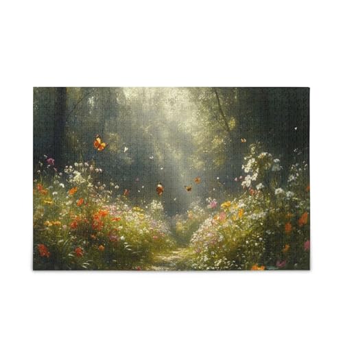 GOODOLD Spring Meadows Puzzles für Erwachsene und Kinder, 1000 Teile, Holzpuzzles, glückliche Familienspiele, ideal GOODOLD Spring Meadows Puzzles für Erwachsene und Kinder, 1000 Teile, Holzpuzzles, glückliche Familienspiele, ideal von GOODOLD