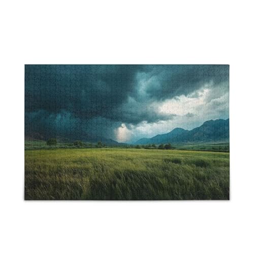 GOODOLD Storm Landscape Puzzles für Erwachsene und Kinder, 1000 Teile, Holzpuzzles, glückliche Familienspiele, ideal GOODOLD Storm Landscape Puzzles für Erwachsene und Kinder, 1000 Teile, Holzpuzzles, glückliche Familienspiele, ideal von GOODOLD