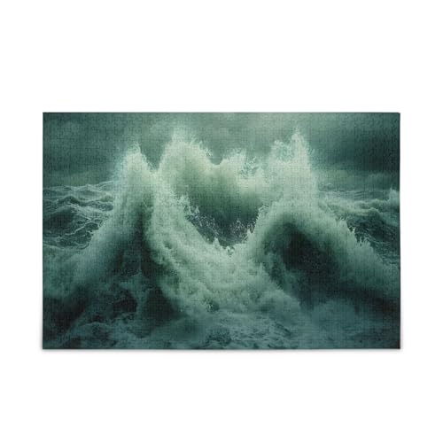 GOODOLD Surge Pattern Puzzles für Erwachsene und Kinder, 1000 Teile, Holzpuzzles, Happy Family Games Ideal GOODOLD Surge Pattern Puzzles für Erwachsene und Kinder, 1000 Teile, Holzpuzzles, Happy Family Games Ideal von GOODOLD