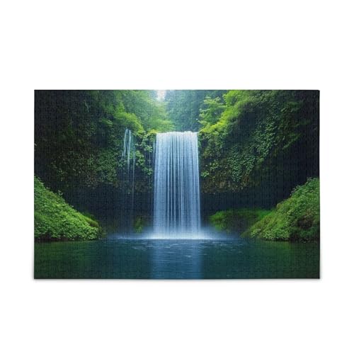 GOODOLD Wasserfall-Muster-Puzzles für Erwachsene und Kinder, 1000 Teile, Holz-Puzzles, glückliche Familienspiele, ideal GOODOLD Wasserfall-Muster-Puzzles für Erwachsene und Kinder, 1000 Teile, Holz-Puzzles, glückliche Familienspiele, ideal von GOODOLD