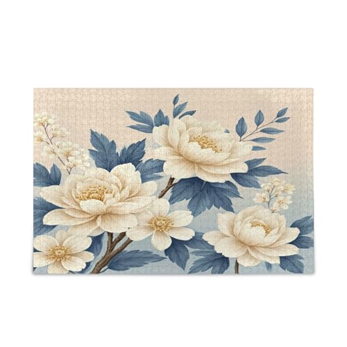 GOODOLD Weiche Pastell-Blumenpuzzles für Erwachsene und Kinder, 1000 Teile, Holz-Puzzles, glückliche Familienspiele, ideal GOODOLD Weiche Pastell-Blumenpuzzles für Erwachsene und Kinder, 1000 Teile, Holz-Puzzles, glückliche Familienspiele, ideal von GOODOLD