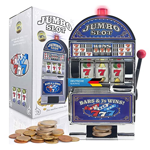 Einarmiger Bandit - Geldspiel-Automat Slot Machine Glücksspiel-Automat mit Casino Sound & Lichteffekten (Einarmiger Bandit) von GOODS+GADGETS