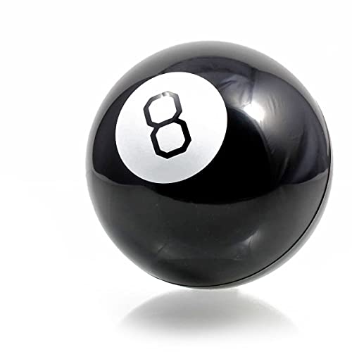 GOODS+GADGETS Magische Kristallkugel Mystic 8 Ball Wahrsager Orakel; Wahrsagekugel für Fengshui, Meditation, Steinheilkunde und Dekoration GOODS+GADGETS Magische Kristallkugel Mystic 8 Ball Wahrsager Orakel; Wahrsagekugel für Fengshui, Meditation, Steinheilkunde und Dekoration von GOODS+GADGETS