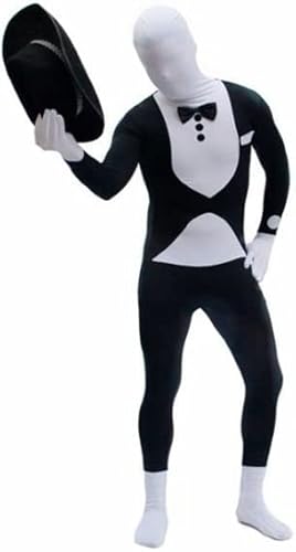 GOODS+GADGETS Spandex-Lycra Ganzkörperanzug Smoking Butler Kostüm Suit-Anzug Ganzkörper-Anzug Größe M von GOODS+GADGETS