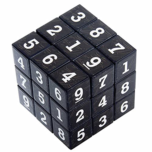 Zauber-Würfel Rätsel-Spiel Knobel-Würfel 3D Magic Cube Konzentrations- & Knobelspiel Klassischer Farbwürfel & Sudokuwürfel (Zauberwürfel) von GOODS+GADGETS