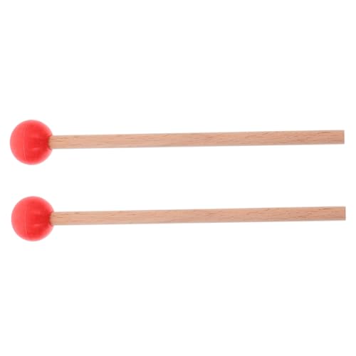GOOHOCHY 1 Paar Holz Marimba Schlägel mit Gummikopf Lange Percussion Sticks für Xylophon und Musikinstrumente für und Orchester Vielseitig Einsetzbar GOOHOCHY 1 Paar Holz Marimba Schlägel mit Gummikopf Lange Percussion Sticks für Xylophon und Musikinstrumente für und Orchester Vielseitig Einsetzbar von GOOHOCHY