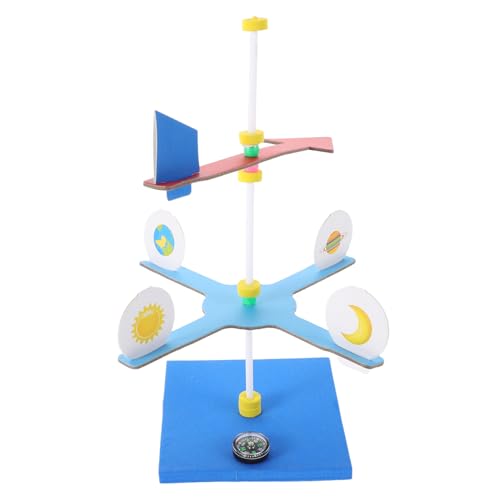 GOOHOCHY 1 Satz DIY Windrichtungsanzeiger Bausatz Pädagogisches Lernspielzeug für Kreative Projekte und Experimente von GOOHOCHY
