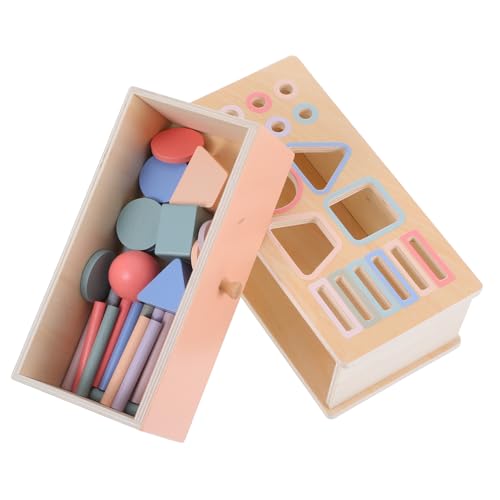 GOOHOCHY 1 Satz und Formsortierbox aus Holz Interaktives Lernspielzeug für Jahren Feinmotorik und Frühen Entwicklung GOOHOCHY 1 Satz und Formsortierbox aus Holz Interaktives Lernspielzeug für Jahren Feinmotorik und Frühen Entwicklung von GOOHOCHY