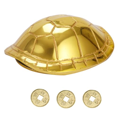 GOOHOCHY Kupfer Buddha Wahrsagerei Schildkröte Shell Set Erzählen Spiel Requisiten Für Büro Decor von GOOHOCHY