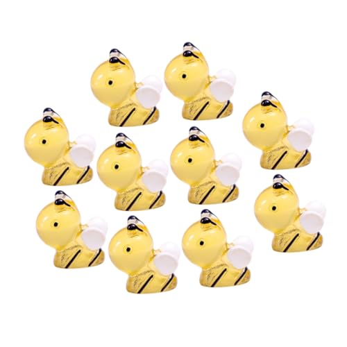 GOOHOCHY 10 Stück Mini-Bienen Aus Kunstharz Winzige Bienenfiguren Aus Kunstharz Zur Dekoration Realistische Dekorationen Für Hof Und Garten GOOHOCHY 10 Stück Mini-Bienen Aus Kunstharz Winzige Bienenfiguren Aus Kunstharz Zur Dekoration Realistische Dekorationen Für Hof Und Garten von GOOHOCHY