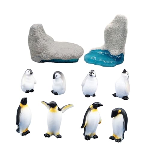 GOOHOCHY 10 Stück Teiliges Lebensechter Pinguin Dekorationen für Mikro Landschaften Kinderspielzeug und Kreative Dekorationen GOOHOCHY 10 Stück Teiliges Lebensechter Pinguin Dekorationen für Mikro Landschaften Kinderspielzeug und Kreative Dekorationen von GOOHOCHY