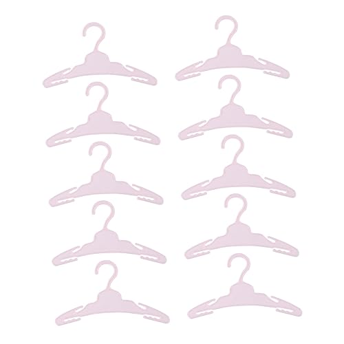 GOOHOCHY 10 Stück Teiliges Mini Kleiderbügel aus Robustem Kunststoff Praktische Puppenkleiderbügel für Babypuppen zur Organisierten Aufbewahrung von Puppenkleidung und Zubehör GOOHOCHY 10 Stück Teiliges Mini Kleiderbügel aus Robustem Kunststoff Praktische Puppenkleiderbügel für Babypuppen zur Organisierten Aufbewahrung von Puppenkleidung und Zubehör von GOOHOCHY