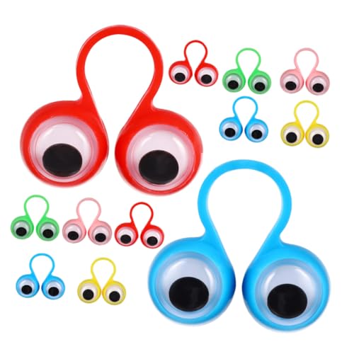 GOOHOCHY 100 Stück Augen Fingerpuppen Ringe Bunte Finger Spielzeuge für Kinderpartys Lernspielzeug Hand Augen Koordination und Kreativität GOOHOCHY 100 Stück Augen Fingerpuppen Ringe Bunte Finger Spielzeuge für Kinderpartys Lernspielzeug Hand Augen Koordination und Kreativität von GOOHOCHY