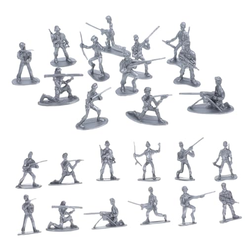 GOOHOCHY 100 Stück Miniatur Soldaten Figuren Set Realistische Militärmodelle für Deko und Bildung für Garten Zuhause Ausstellungen und Kreative Projekte GOOHOCHY 100 Stück Miniatur Soldaten Figuren Set Realistische Militärmodelle für Deko und Bildung für Garten Zuhause Ausstellungen und Kreative Projekte von GOOHOCHY