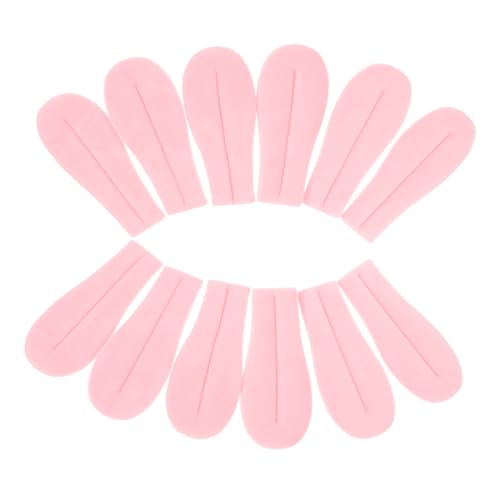 GOOHOCHY 12 Stück Teiliges Set Puppen Zubehör DIY Zungen Accessoires Realistische Kleine Zungen für Handgemachte Puppen Kinderfreundlich und Sicher für Kreative Bastelprojekte von GOOHOCHY