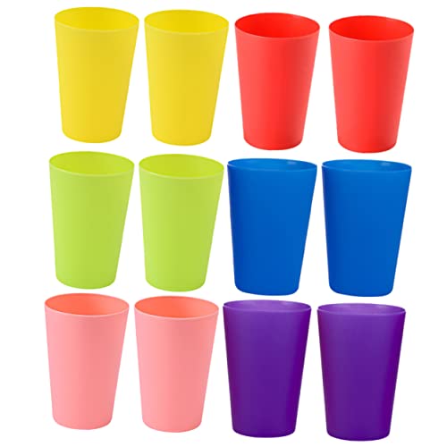 GOOHOCHY 12 Stück Teiliges Stapelbecher für Interaktives Greiffähigkeiten Hand Augen Koordination und Lernaktivitäten Bunten Farben für Partys und GOOHOCHY 12 Stück Teiliges Stapelbecher für Interaktives Greiffähigkeiten Hand Augen Koordination und Lernaktivitäten Bunten Farben für Partys und von GOOHOCHY
