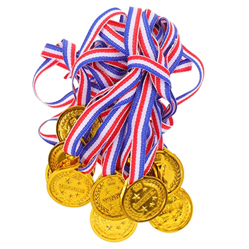 GOOHOCHY 12St Medaillen spielzeug für Kinder Schlüsselband für Kinder Medaillen Kinder Kinderspielzeug kinder medaillen Spielzeug für Kleinkinder Spielzeuge Goldmedaillen für Kinder Krone von GOOHOCHY