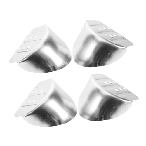 GOOHOCHY 2 Paar Stelzenbasiszubehör Stelzenabsatzhalterung Teile für Trockenbau-Stelzen Fersenklammern Ersatzteile für Trockenbaustelzen Aluminiumlegierung Silver GOOHOCHY 2 Paar Stelzenbasiszubehör Stelzenabsatzhalterung Teile für Trockenbau-Stelzen Fersenklammern Ersatzteile für Trockenbaustelzen Aluminiumlegierung Silver von GOOHOCHY