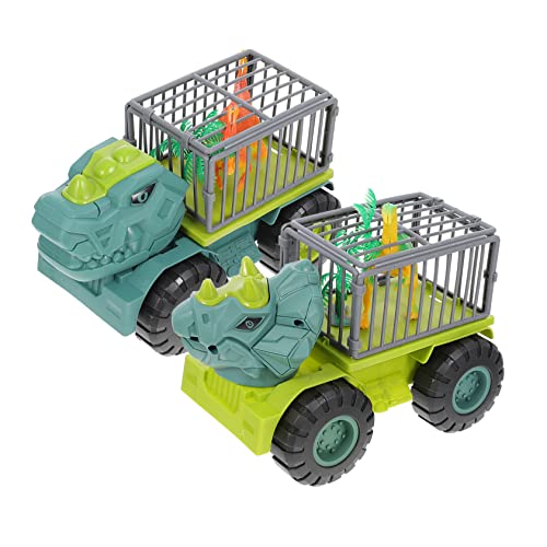 GOOHOCHY 2 Sätze Dinosaurier Auto Set Teiliges Engineering Design mit Dinosaurier Transportfahrzeugen für Geburtstagsgeschenke und Kreatives Zufällige Farbe Zufällige Farbe GOOHOCHY 2 Sätze Dinosaurier Auto Set Teiliges Engineering Design mit Dinosaurier Transportfahrzeugen für Geburtstagsgeschenke und Kreatives Zufällige Farbe Zufällige Farbe von GOOHOCHY