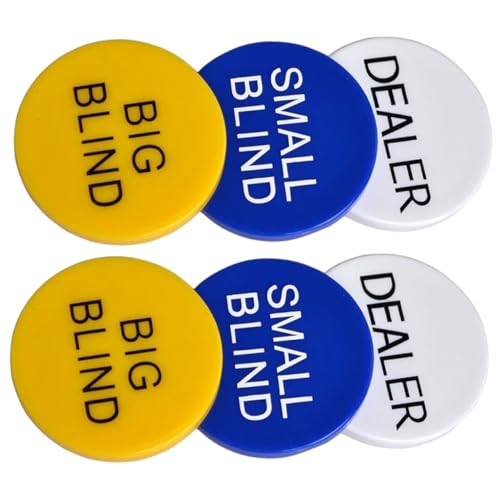 GOOHOCHY 2 Sätze Poker Chips Set Kleine Blind Chips für Bingo und Poker Glücksspiel Zubehör und Lernspiele GOOHOCHY 2 Sätze Poker Chips Set Kleine Blind Chips für Bingo und Poker Glücksspiel Zubehör und Lernspiele von GOOHOCHY